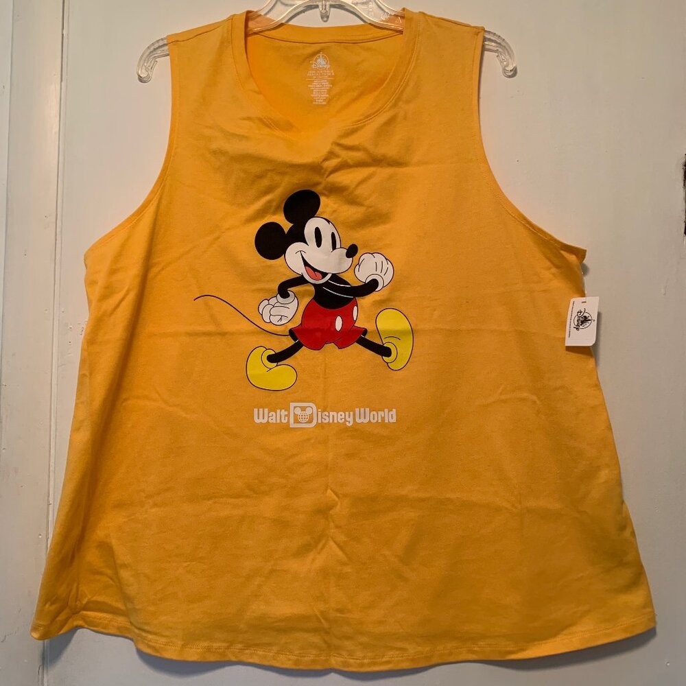 Ladies Mickey Mouse Tank Top 1X NWT